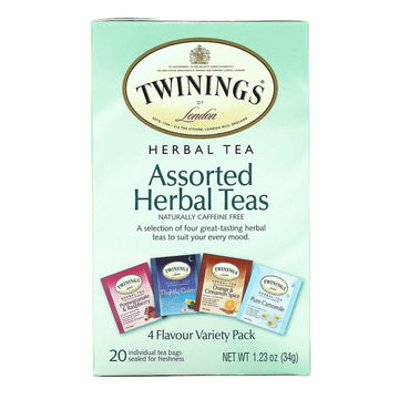 Twinings Assorted Herbal Tea, 20 Ct
