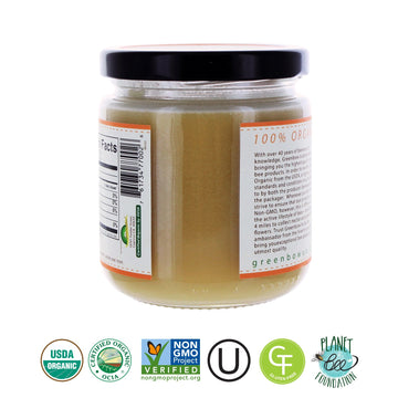 Greenbow Organic Honey - 100% Usda Certified Organic, Halal, Non-Gmo, Gluten Free, Organic Honey - Whole Food Organic Honey - 11