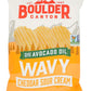 BOULDER CANYON Wavy Cheddar Sour Cream Potato Chips  5.5 OZ
