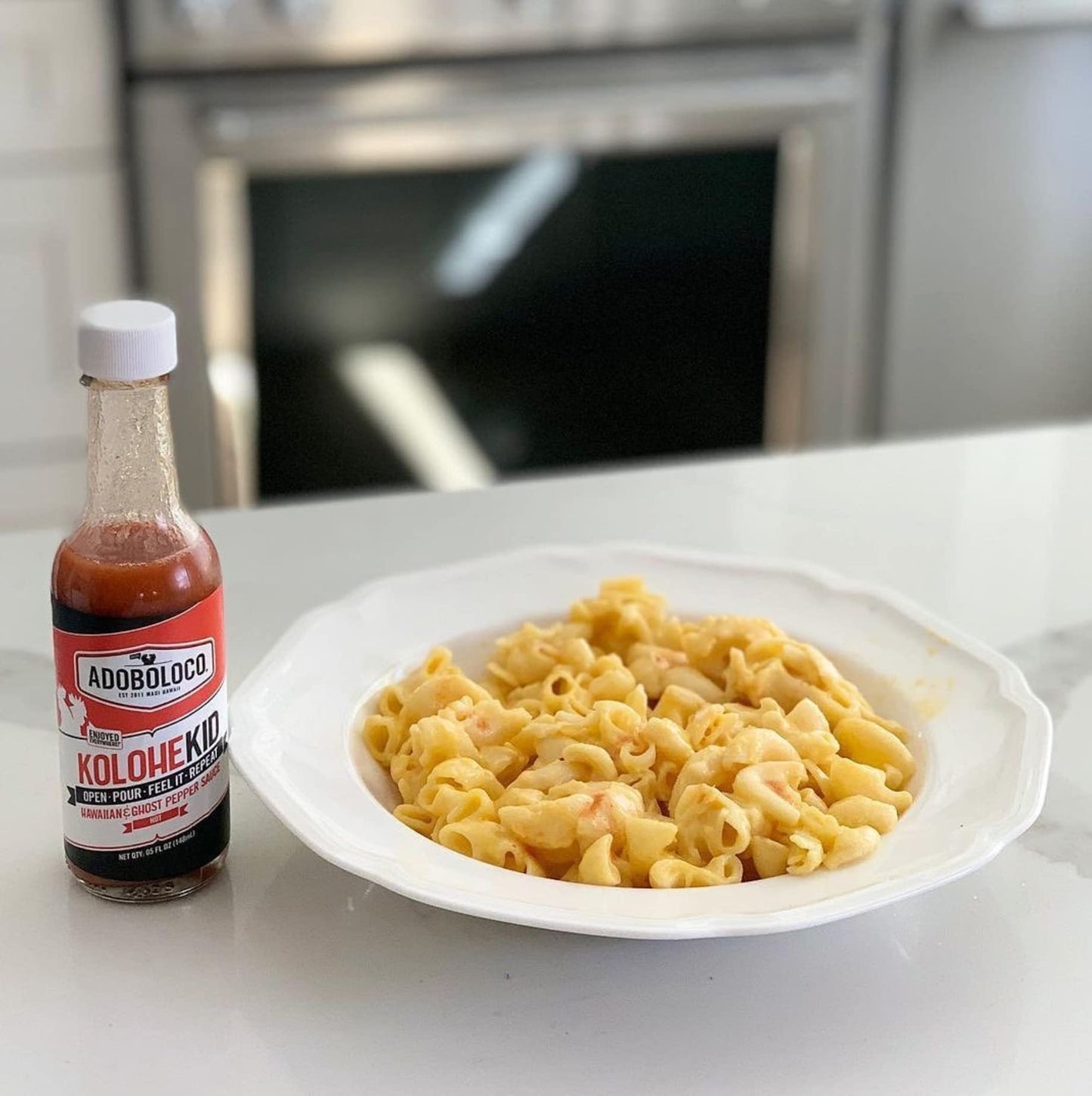 Adoboloco Hot Sauce Kolohekid Hawaiian Spicy Sauce 5Oz - Hot Ghost Pepper Chili Sauce - Featured On Hot Ones!