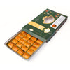 Hamido Vegan Pistachio Baklava Tray 36 Slices - Authentic Gaziantep Baklava with Pure Vegetable Oil & Plant-Based Ingredients, H