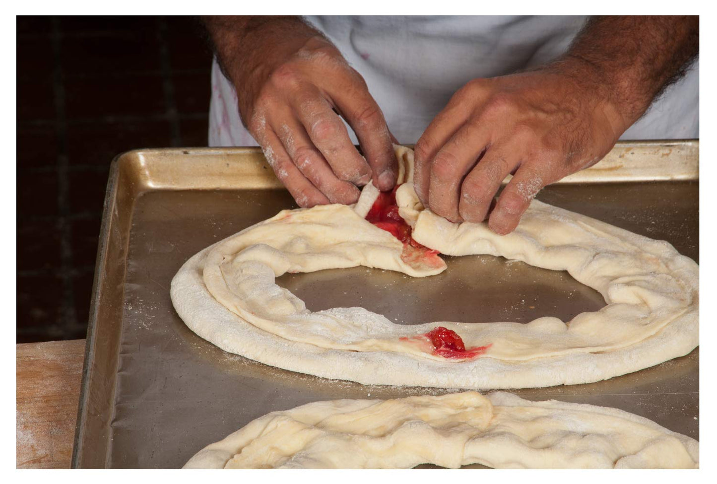 Danish Kringle Pair - Cherry & Apple