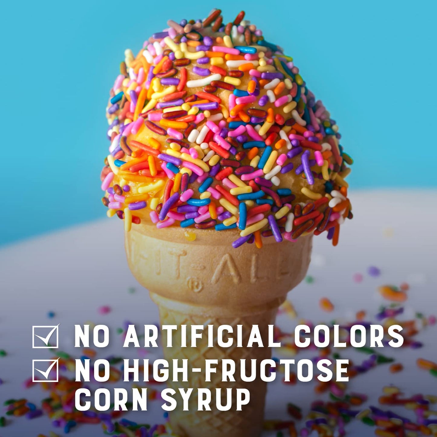 Judee'S Natural Rainbow Sprinkles 2 Lb - Gluten-Free And Nut-Free - Brighten Up Your Baked Goods - Great For Cookie And Cake Dec