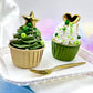 Sprinkles For Cake Decorating, Green And White Pearl Silver Jimmies St. Patricks Day Sprinkles Mix For Baking Cookies Cupcake Ic