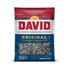 DAVID Roasted and Salted Sunflower Seeds, Original Flavor, 14.5oz. (Pack of 12)