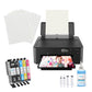 Icinginks Latest Cake Topper Image Printer Package  25 Wafer Papers  12 Sugar Sheets  Set of project pieces  Printhead Flush Cleaning Kit Pro Bundle System
