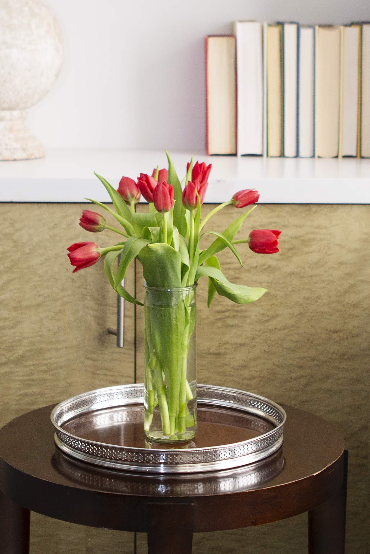 Kabloom Flowers - Bouquet Of Fresh Red Tulips (Farm-Fresh, Cut-To-Order And Homegrown In The Usa) - Gift For Birthday, Sympathy, Anniversary, Get Well, Thank You, Valentine, Mother’S Day Fresh Flowers