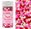 Mystic Sprinkles Valentine's Day Sprinkle Mixes (Lots Of Love Confetti Hearts 2.8 oz)