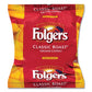 Folgers Classic Roast Coffee Filter Packs, 0.9 Oz, Box Of 160 Packs