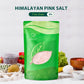 Soeos Himalayan Pink Salt, Fine Grain, 2 Lbs (32 oz), Non-GMO, Pink Himalayan Sea Salt, Kosher Salt, Rock Salt for Grinder Refil