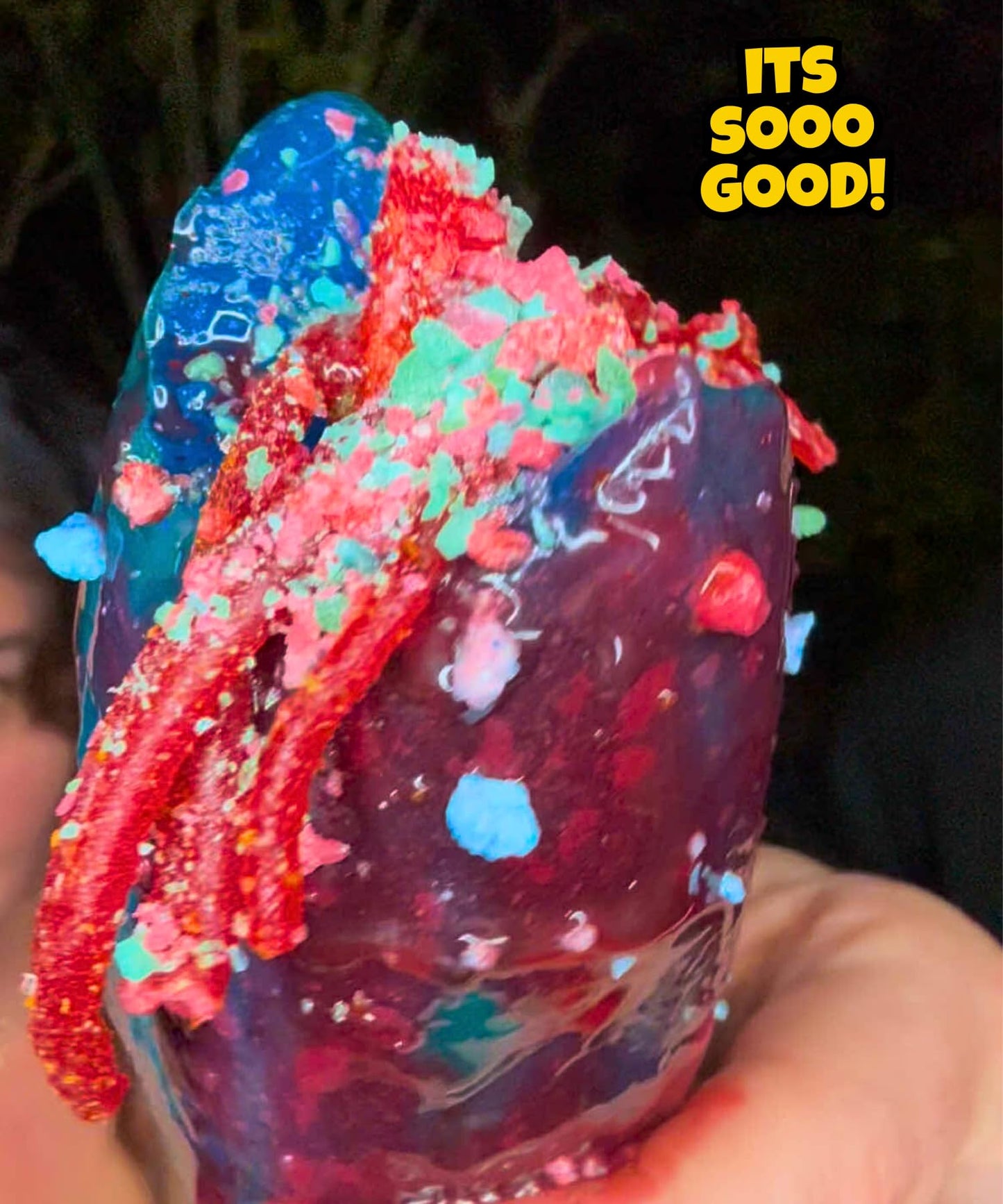 Ashley Dashleys-Chamoy Pickle Kit + Blue Raspberry Pickle Gift Pouch-W/Cotton Candy Crunch Powder, Fruit Roll Ups-Tiktok Trend Items By Foodcrush