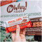 Vegan, Gluten Free, Nut Free |Large Chocolate PeaNot Butter Cups (3 Pack) | Dairy Free, Soy Free, Sesame Free | Allergy Friendly