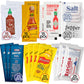 Condiment and Hot Sauce Packets Variety Pack - 325-ct Single Serve Ketchup Packs  Mayo and Mustard & Salsa Picante S w/Tabasco Pepper Sauce  Spicy Sriracha & Mini Mexican Hot Sauce Packets