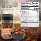 We Are Nuts Toffee Coated Nuts - Hot Nuts Toffee Peanuts - 1-Pack On The Go Jar (10 Oz.)