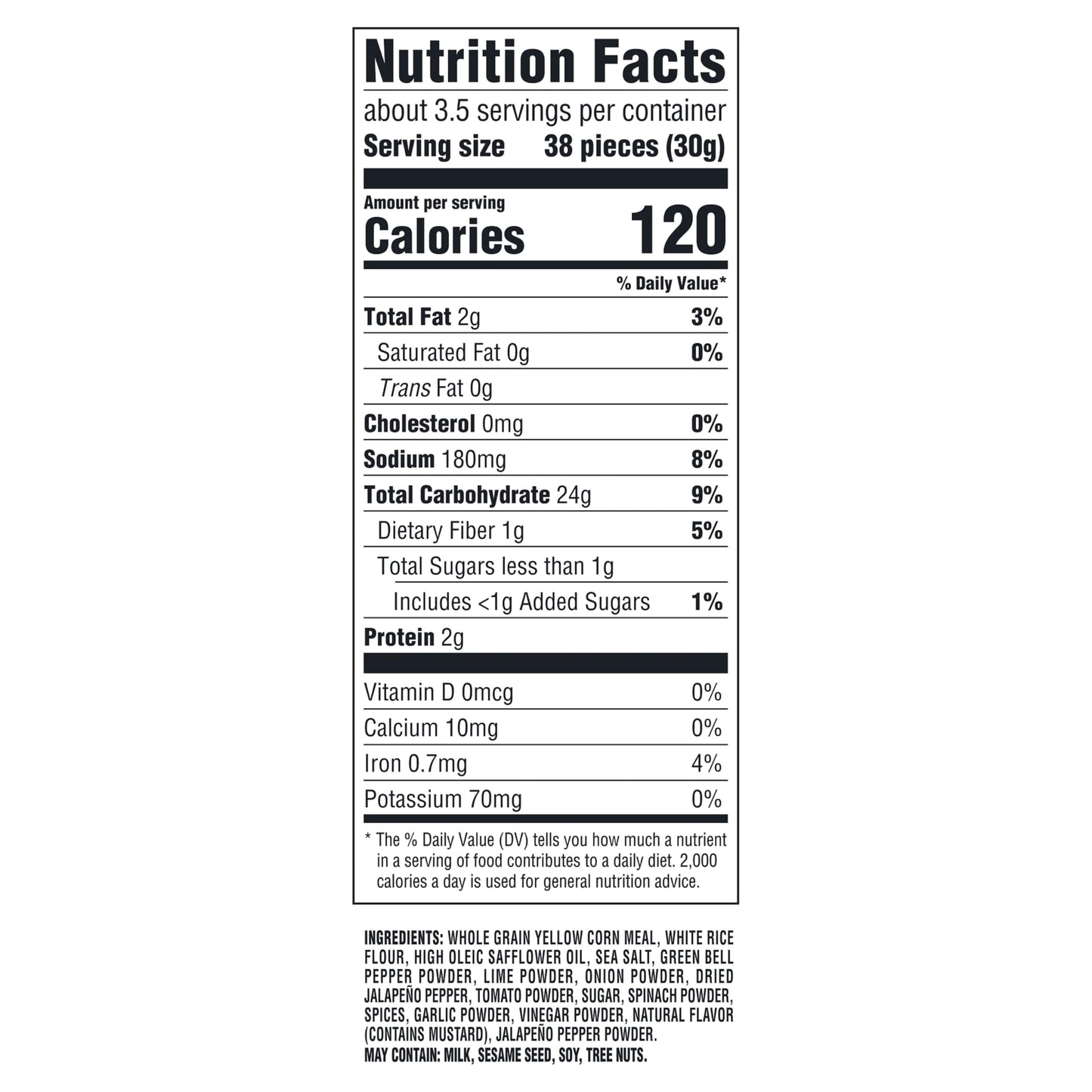 Good Thins Jalapeo & Lime Corn & Rice Snacks Gluten Free Crackers, Bulk Snack Crackers, 6 - 3.5 oz Boxes