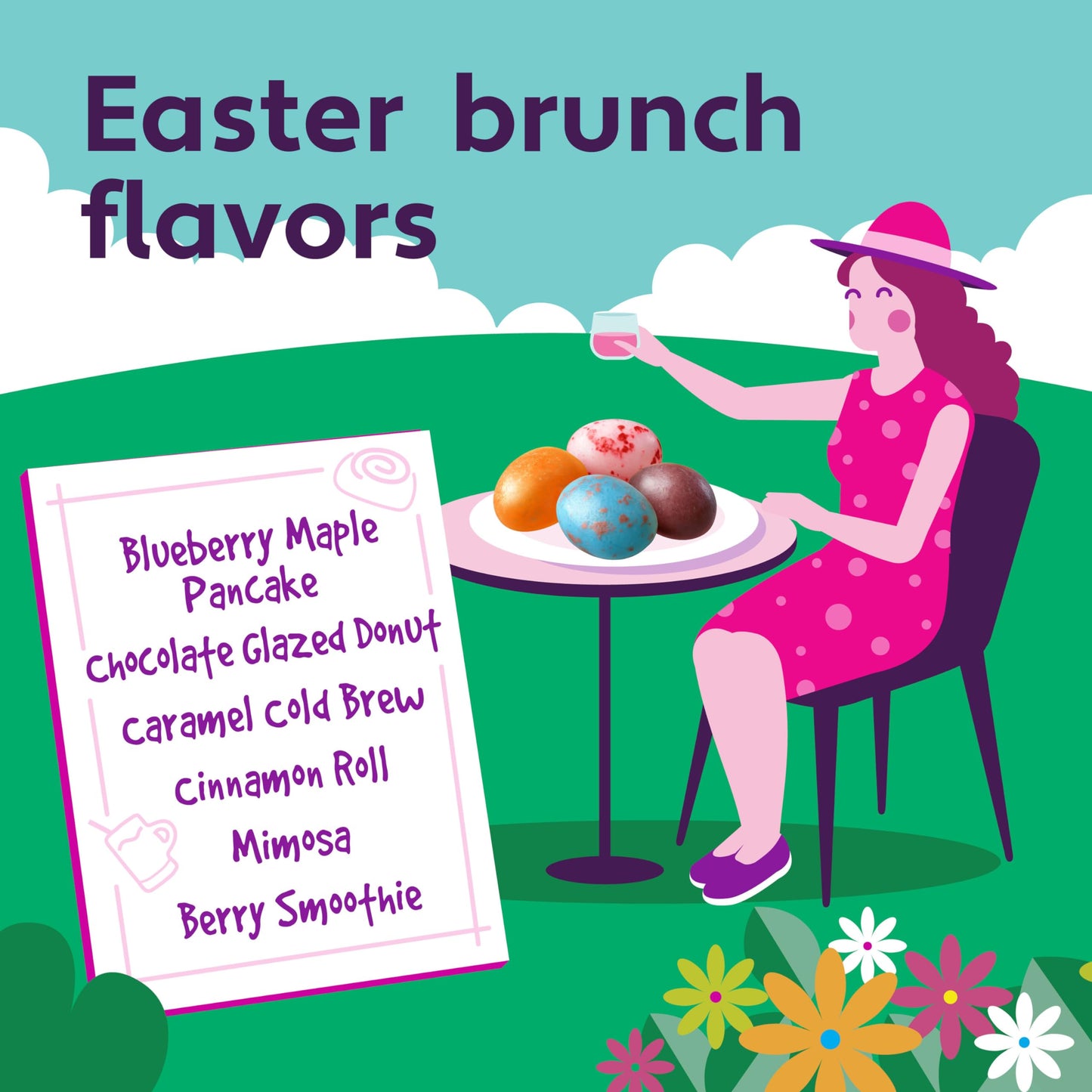 Brachs Easter Brunch Jelly Beans, Springtime Easter Candy, 10 oz