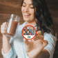 Double Donut Coffee Half Caff Coffee Pods, Medium Roast, 24 Count (Pack of 2) for Keurig K Cup malt-inspired