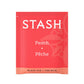 Stash Peach Black Tea - 100 Count Box of Tea Bags - Premium Black Tea for Refreshing Flavor - Perfect for Iced or Hot Tea