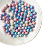Edible Blue Mermaid Pink Pearl Sugar Sprinkles Candy Baking Edible Cake Decorations Cupcake Toppers Cookie Decorating Celebratio