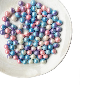 Edible Blue Mermaid Pink Pearl Sugar Sprinkles Candy Baking Edible Cake Decorations Cupcake Toppers Cookie Decorating Celebratio
