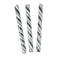 Old Fashioned Candy Sticks, Individually Wrapped, Nostalgic Candy Canes, 80 Pieces (Black)
