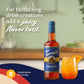 Torani Sugar Free Syrup, Orange Flavoring For Drinks, Zero Calorie, Glass Bottle With Pump Included, 25.4 Fl Oz