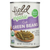 Field Day Beans, Og, Green, Cut, 14.50-Ounce (Pack Of 12)