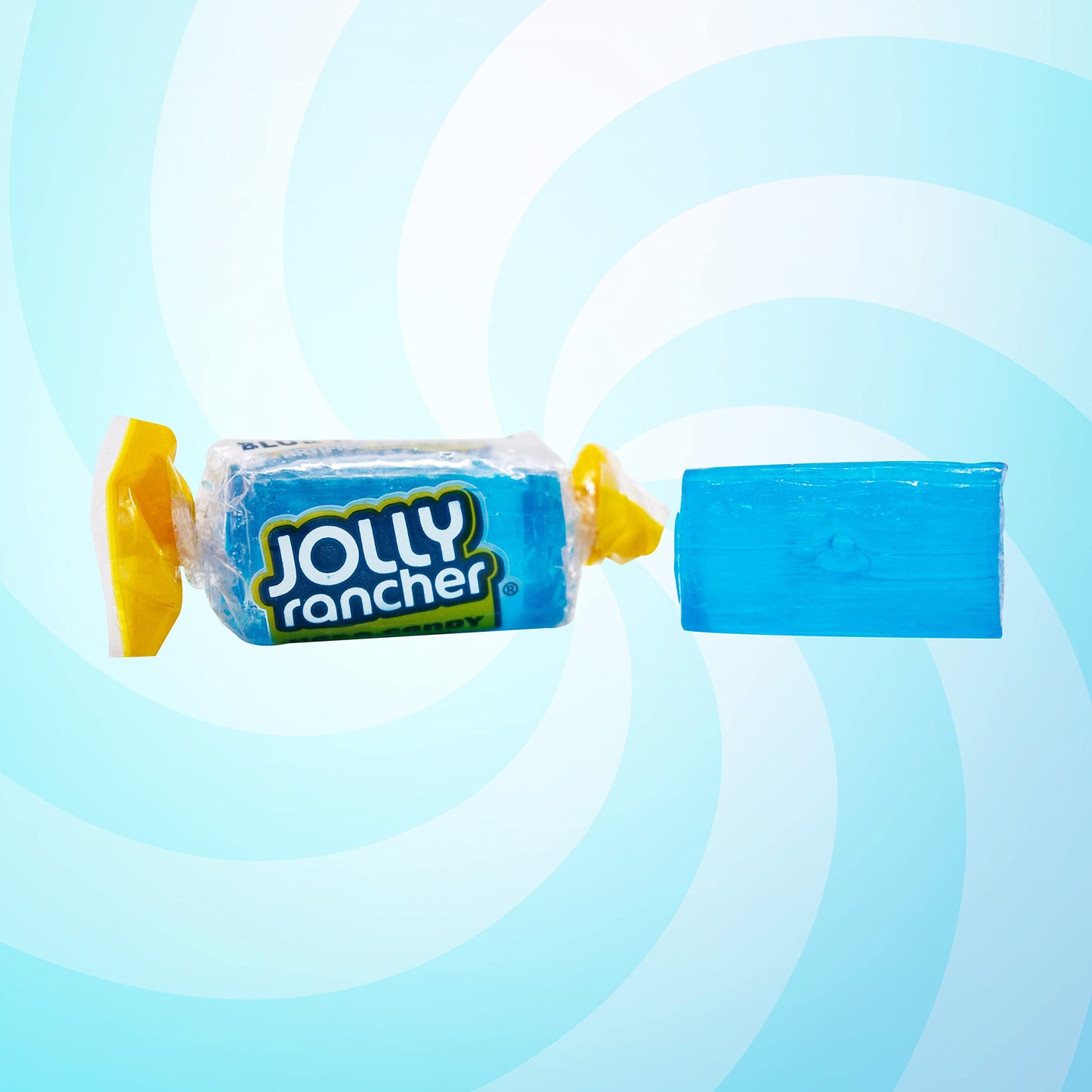 YUMMYLAND Jolly Rancher Blue Raspberry Hard Candy - 1 Pound Bulk Candy Bag, Individually Wrapped