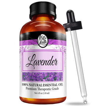 Oil Of Youth Essential Oils 4Oz - Lavender Essential Oil - 4 Fluid Ounces