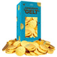 The Dreidel Company Coins, Nut-Free, Made With Premium Belgian Ingredients, Kosher Chanukah Gelt, (2 Pounds)