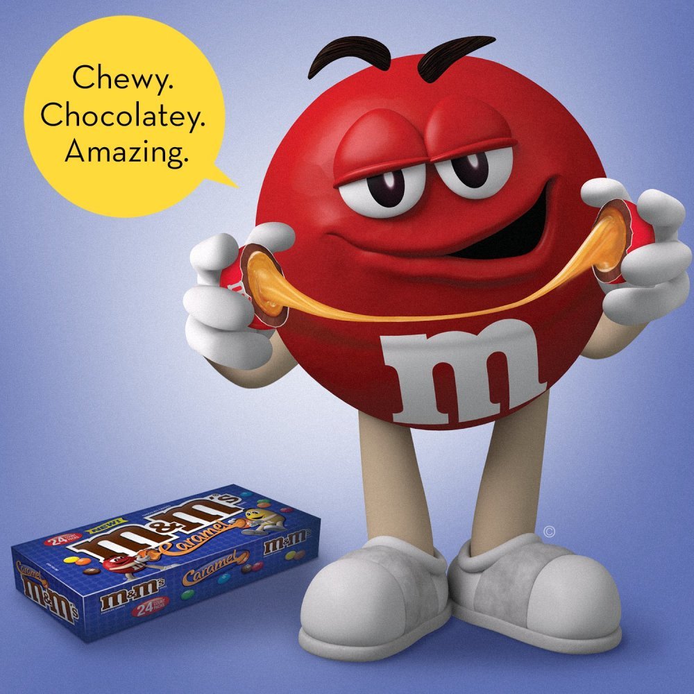 M&Ms Caramel 1.41Oz (Pack Of 24)