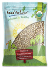 Organic Pine Nuts, 12 Pounds - Non-Gmo, Whole Raw Pignolias, Unsalted, No Shell, Vegan, Kosher, Bulk Snack. Rich In Vitamin E, Protein. Great For Pesto, Salads, Homemade Desserts, And As A Topping.