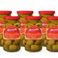Mezzetta Jalapeno Stuffed Olives, Medium Heat, Gluten Free, Keto, 6 oz (Pack of 6)