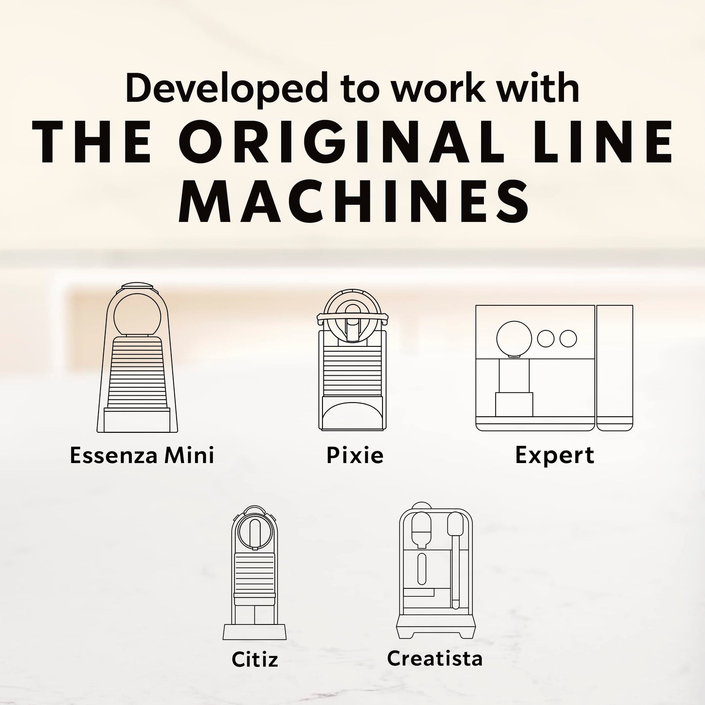 Starbucks By Nespresso Original Line, Pike Place, Medium Roast Coffee, 50-Count Espresso Pods