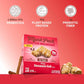 Munk Pack Sampler Pack Probiotic Protein Snack Bars Stocking Stuffers | 10g Plant Protein  1g Sugar  6g Fiber |Diabetic-Friendly Ideal Breakfast Bars - On-the-Go Snacks  Gluten-Free  Non-GMO | 5 Count