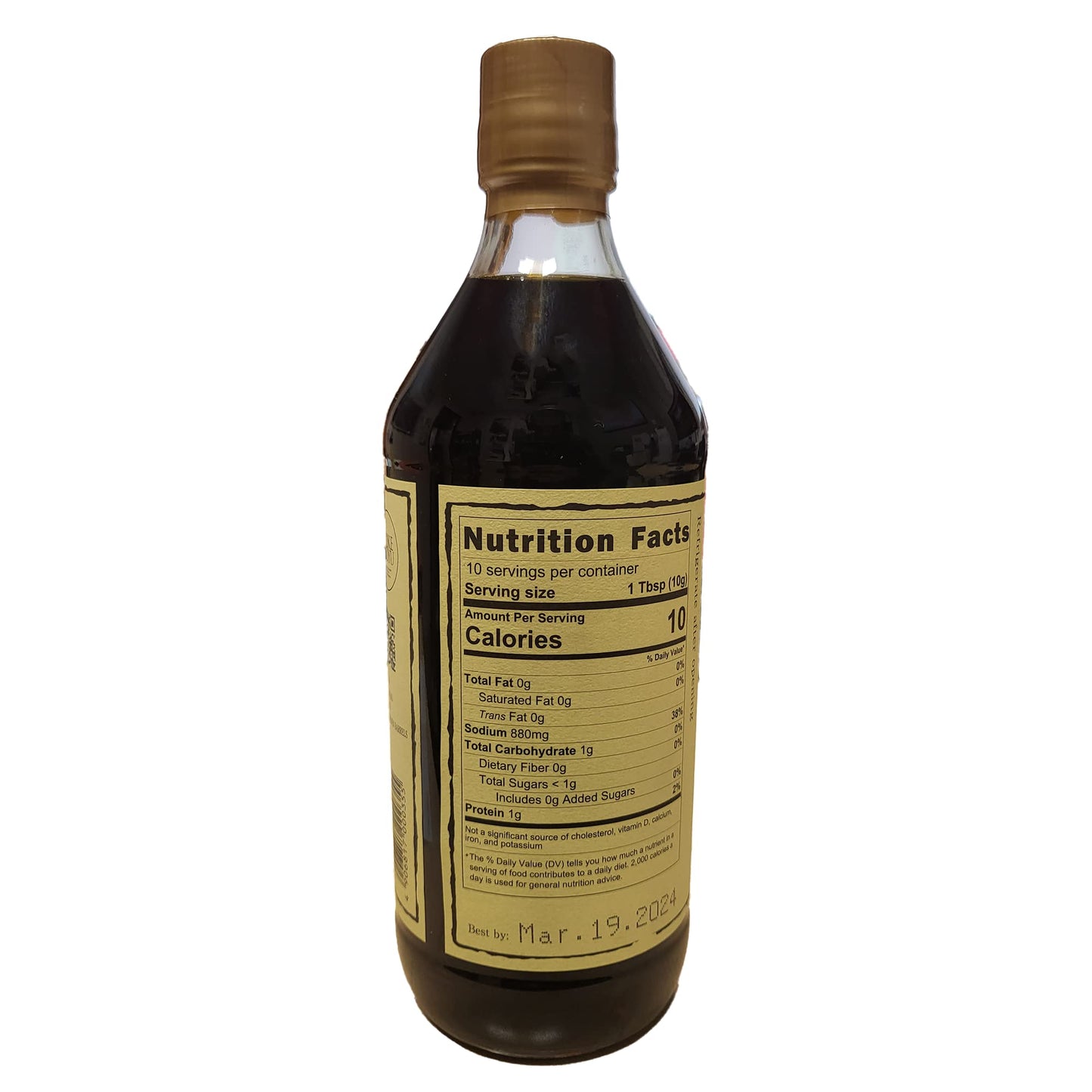 Yamaroku Usukuchi Soy Sauce, Aged 1 Year, 18 Fl Oz, Japanese Fermented in Wooden Barrels, Traditionally Brewed