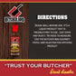 Butcher BBQ Liquid Brisket Injection - Texas Brisket Seasoning, 12 Ounce, MSG & Gluten Free, Model 69553