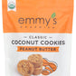 EMMYS Organic Peanut Butter Coconut Cookie, 6 OZ