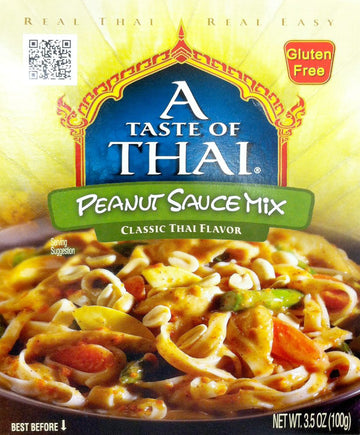 A Taste of Thai PEANUT SAUCE MIX Gluten Free 3.5oz (10 pack)