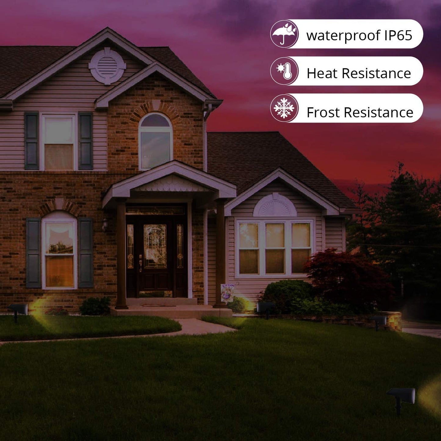 Outdoor led spot lawn lamp-2 Pack/box