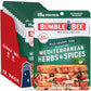 Bumble Bee Mediterranean Herbs & Spices Tuna, 2.5 Oz Pouches (Pack Of 12) - Ready To Eat - Wild Caught - 16G Protein Per Serving - No Draining Required