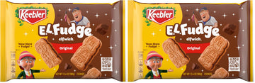 Keebler E.L. Fudge Elfwich Cookies, Sandwich Cookies Stuffed with Crme Filling, 13.4 oz (Pack of 2)