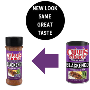 Blackened Seasoning 2.75 Oz Cajun'S Choice Louisiana Foods