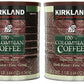 Kirkland Signature Signature Swa 100% Colombian Coffee, Supremo Bean Dark Roast-Fine Grind, 3 Pound (2 Cans)