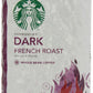 Starbucks Dark French Roast Whole Bean Coffee, 12 Ounce (Pack of 6)