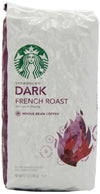 Starbucks Dark French Roast Whole Bean Coffee, 12 Ounce (Pack of 6)