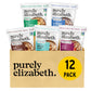Purely Elizabeth Best Sellers Variety Pack Superfood Oatmeal Cups, Great For Overnight Oats, Gluten-Free, 2 Ounce (Pack Of 12)