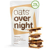 Oats Overnight Smores Overnight Oats, 22g Protein, Gluten Free, High Fiber, 2.8 oz (Pack of 16)