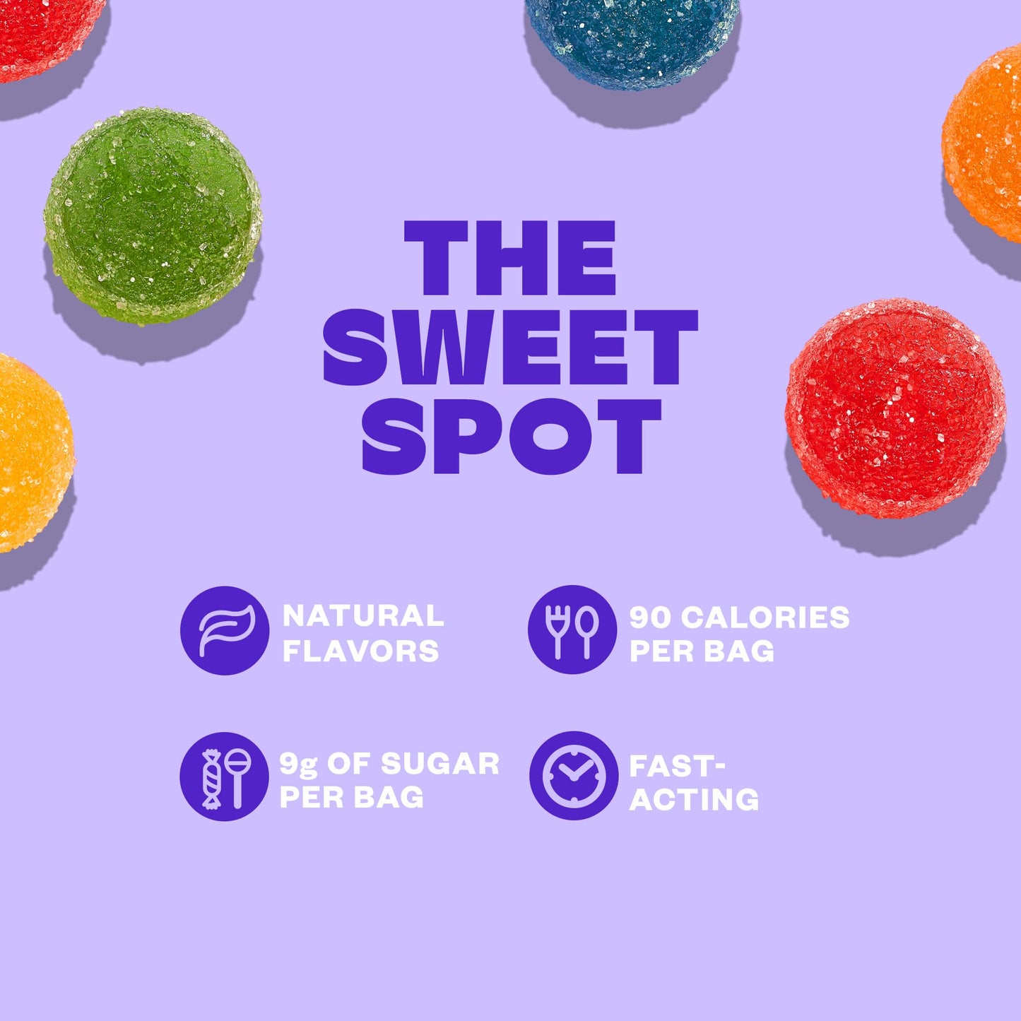 Tandy Stress Heads GABA Amino Acids Gummies I Perfectly Sour Fruit Faves Flavor Gummies Helps Support Stress Relief I Gluten-Free  Dietary dietary product Gummy I 6-Pack