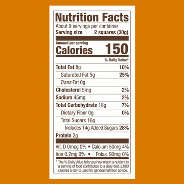 Ghirardelli Milk Chocolate Caramel Squares, 5.32 Oz. Gift Bag